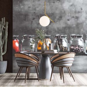 Duvar Kağıdı Baharat Şişeleri F1689