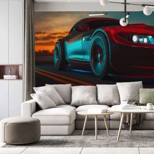 Duvar Kağıdı 3D Araba A0003