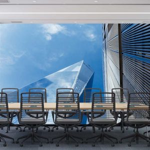 Ofis 3D Boyutlu Duvar Kağıdı F1290
