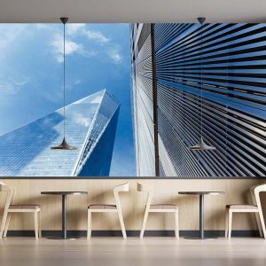 Ofis 3D Boyutlu Duvar Kağıdı F1290