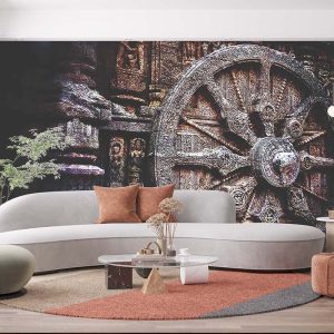 Antik Kütüphane Duvar Kağıdı F1579