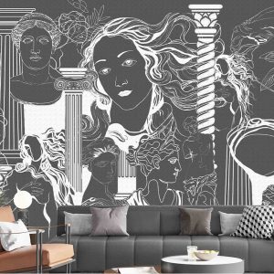 Gri Venüs Duvar Kağıdı H0068