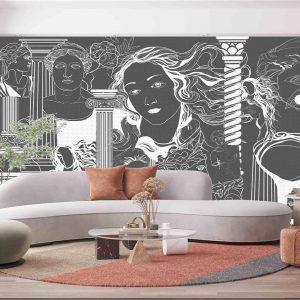 Gri Venüs Duvar Kağıdı H0068