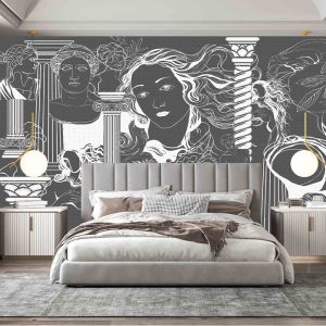 Gri Venüs Duvar Kağıdı H0068