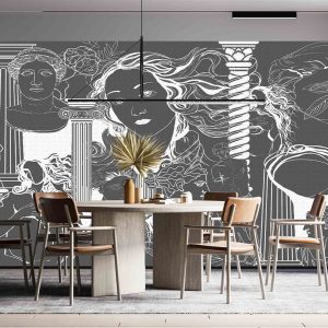 Gri Venüs Duvar Kağıdı H0068