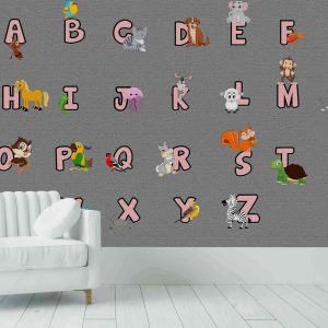 Alfabe Duvar Kağıdı H0078