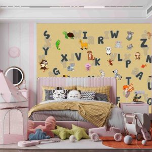 Alfabe Duvar Kağıdı H0080