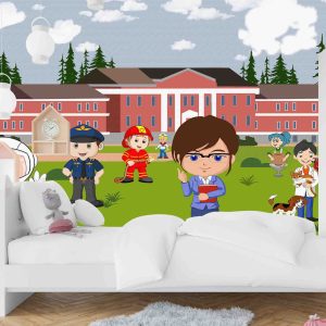 Meslek Haritası Duvar Kağıdı H0090