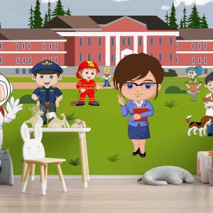 Meslek Haritası Duvar Kağıdı H0090