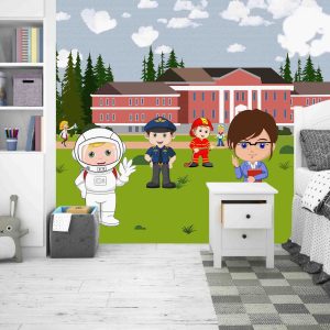 Meslek Haritası Duvar Kağıdı H0090