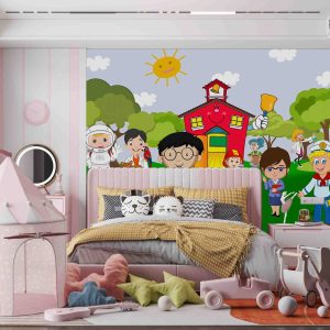 Meslek Haritası Duvar Kağıdı H0091