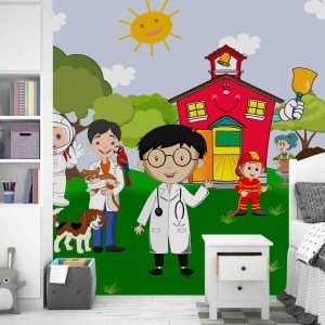 Meslek Haritası Duvar Kağıdı H0091