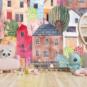 Ev Çocuk Odası Duvar Kağıdı J0022
