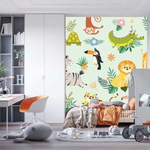 Hayvanlar Temalı Duvar Kağıdı J0027