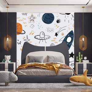 Uzay Çocuk Duvar Kağıdı J0076