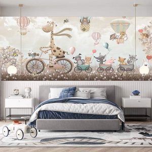 Hayvanlar Temalı Duvar Kağıdı J0078