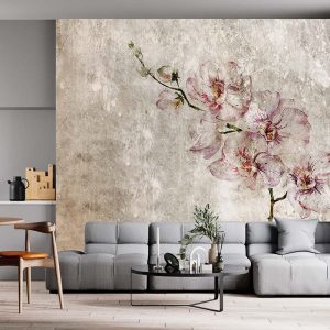 Dallı Çiçekler Duvar Kağıdı P0015