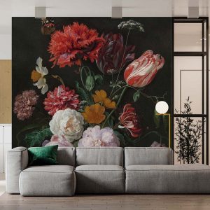 Çiçekler Naturmaort Duvar Kağıdı P0016
