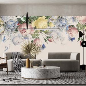 Sarı Güller Duvar Kağıdı P0019