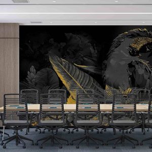 Papağan Çiçek Duvar Kağıdı