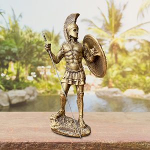 Sparta Savaşçısı Heykeli Özel Tasarım Dekoratif Biblo