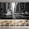 Siyah Beyaz New York Manzarası Duvar Kağıdı YD-00394