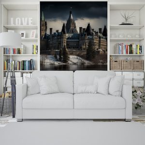 Kanada Parlamento Binası Manzara Duvar Kağıdı YD-00410