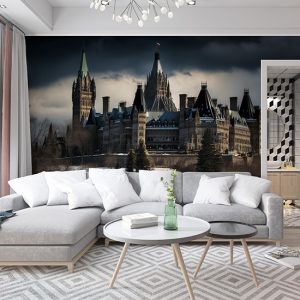 Kanada Parlamento Binası Manzara Duvar Kağıdı YD-00410
