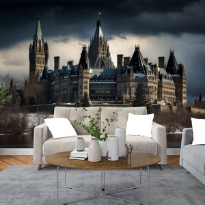 Kanada Parlamento Binası Manzara Duvar Kağıdı YD-00410