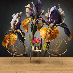 İris Çiçeği Duvar Kağıtları YF-00034