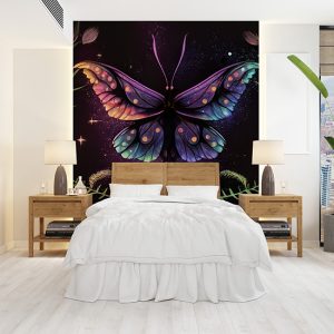 Suluboya Kelebek Duvar Kağıtları YH-00106