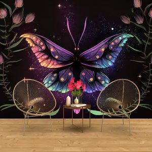 Suluboya Kelebek Duvar Kağıtları YH-00106