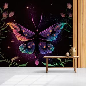 Suluboya Kelebek Duvar Kağıtları YH-00106