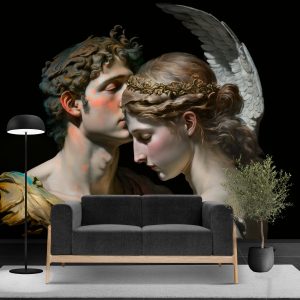 Roma Mitolojisi Cupid ve Sevgilisi Psyche Duvar Kağıdı YM-00272