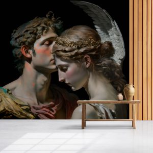 Roma Mitolojisi Cupid ve Sevgilisi Psyche Duvar Kağıdı YM-00272