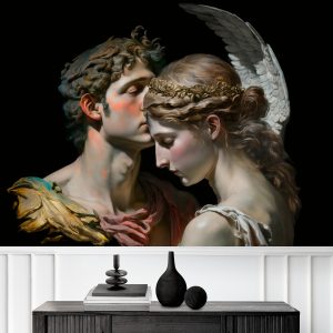 Roma Mitolojisi Cupid ve Sevgilisi Psyche Duvar Kağıdı YM-00272