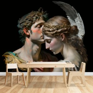 Roma Mitolojisi Cupid ve Sevgilisi Psyche Duvar Kağıdı YM-00272