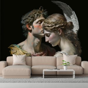 Roma Mitolojisi Cupid ve Sevgilisi Psyche Duvar Kağıdı YM-00272