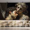 Roma Mitolojisi Cupid ve Sevgilisi Duvar Kağıdı YM-00277