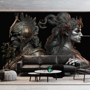 Savaş Tanrısı Ares ve Aşk Tanrıçası Afrodit Duvar Kağıdı YM-00282