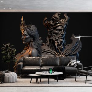 Ares ve Afrodit Yunan Mitolojisi Duvar Kağıdı YM-00284