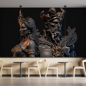 Ares ve Afrodit Yunan Mitolojisi Duvar Kağıdı YM-00284