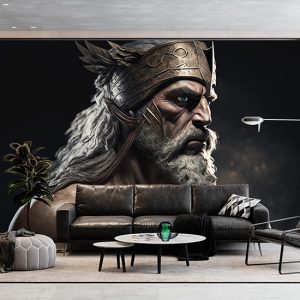 Spartalı Savaşçı Leonidas Duvar Kağıdı YM-00292