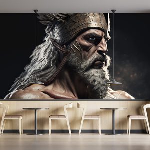 Spartalı Savaşçı Leonidas Duvar Kağıdı YM-00292
