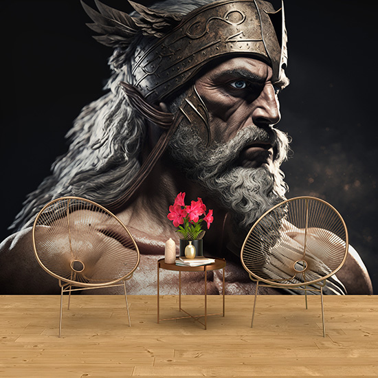Spartalı Savaşçı Leonidas Duvar Kağıdı YM-00292