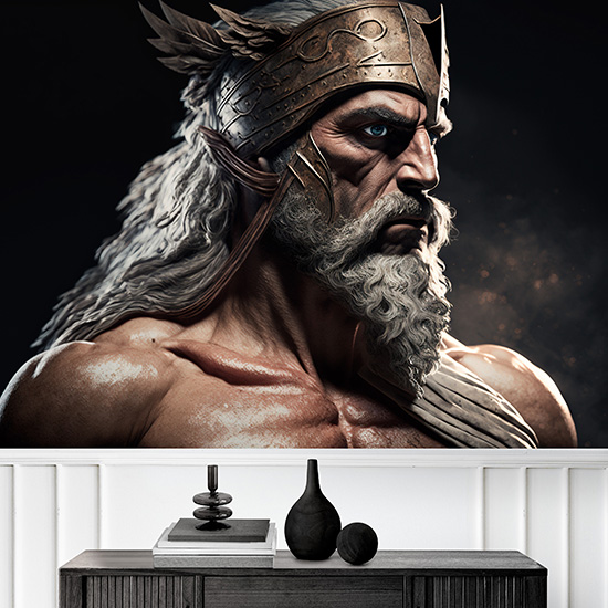 Spartalı Savaşçı Leonidas Duvar Kağıdı YM-00292