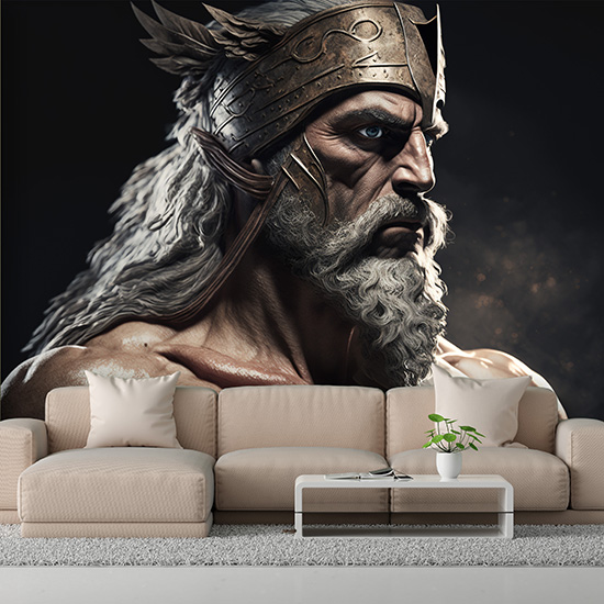 Spartalı Savaşçı Leonidas Duvar Kağıdı YM-00292