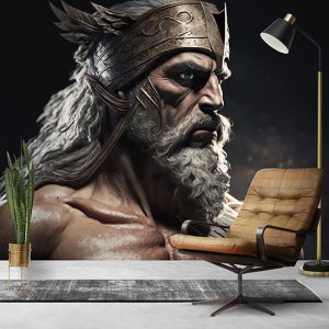Spartalı Savaşçı Leonidas Duvar Kağıdı YM-00292