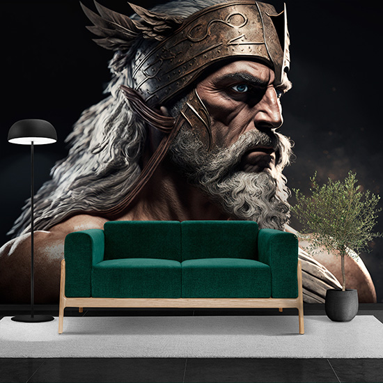 Spartalı Savaşçı Leonidas Duvar Kağıdı YM-00292
