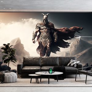 Spartalı Savaşçı Leonidas Duvar Kağıdı YM-00296